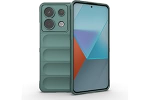 RankOne Airbag Funda de Silicona Líquida para Redmi Note 13 Pro 5G / Poco X6 5G (6.67" Inches) - Verde