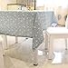 Produktbild Tabgw Rechteckige Tischdecke Esszimmer Garten Hotel Cafe table cover Tuch American style Polyester Baumwolle dicke blau 130x220cm Home Decoration