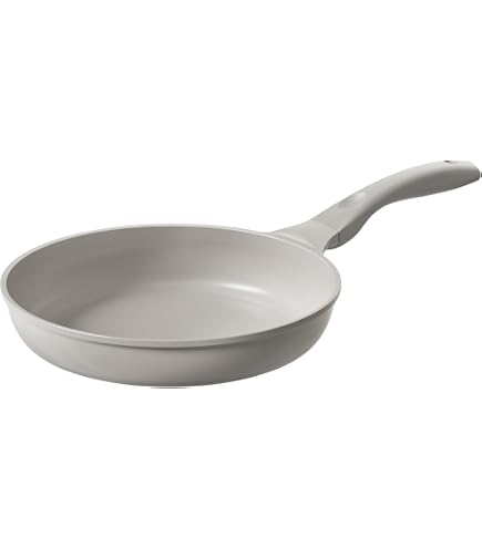 Poêle à Frire Céramique GreenChef Vintage 20 Cm - Antiadhésive Sans PFAS - Compatible Induction - Poignée Style Bois