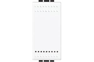 Bticino sn4911 K1 F livinglight FP Copritasto illuminabile, 1 módulo