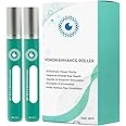 Vision Enhance Roller, Vision Enhance Roller, Eye Massage Roller, Alleviates Eye Strain, Relieve Eye Strain, Enhances Visual Clarity (2 Pcs)