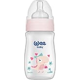 Wee Baby 960 SAFARİ PVC BİBERON GENİŞ AĞIZLI 0-6 AY 250 ML