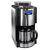 Thermo-Kaffeemaschine mit integriertem konischen Kegelmahlwerk