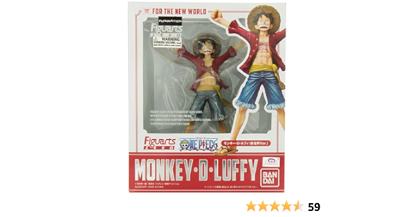Figurine One Piece Zero Luffy New World Figuarts Amazon Fr Jeux Et Jouets