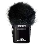 Zoom-H2n-Stereo-Recorder-MP3-Wav-KEEPDRUM-WS-BK-Fell-Windschutz