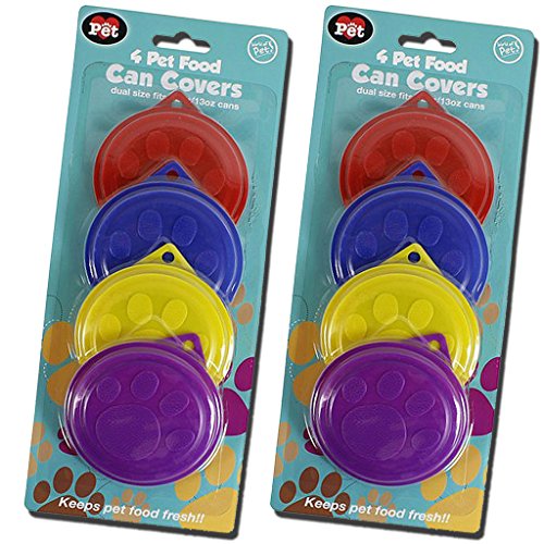 8-PET-FOOD-CAN-LIDS-COVERS-PLASTIC-REUSABLE-TIN-COVERS-DOG-CAT-FRESH-DUAL-SIZE