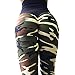 Produktbild Drucken Camo Leggings Damen Yoga Hosen,Mode Leggings Sport Gym Jogging Yoga Sporthose Hohe Taille Sporthosen Super für Fitness, Laufen, Yoga, Workout (M, Armeegrün)