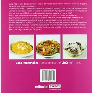 30 menús para cocinar en media hora (Cocina de autor)