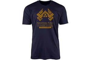 SMARTYPANTS Nakatomi LA Plaza - Camiseta para adultos, Nochebuena de Navidad de 1988, película de cine de detectives, acción americana, inspirada en la película Thiller, camiseta para fanáticos, regalo de regalo