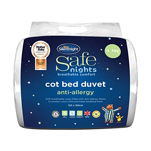 Silentnight Safe Nights 4 Tog Anti-Allergy Cot Bed Duvet