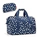 Produktbild reisenthel Reisetasche Set - Größenauswahl: Allrounder Spots Navy Plus GRATIS makeupcase (L)