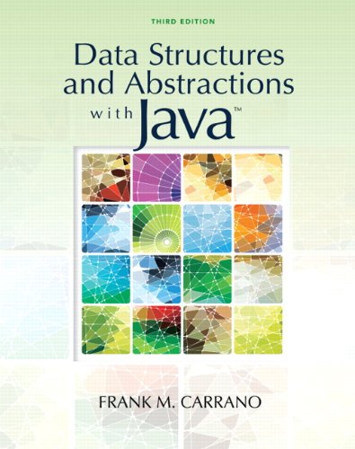 Data Structures and Abstractions with Java: Amazon.co.uk: Carrano ...