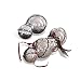 Produktbild Loberon Weihnachtsschmuck 6er Set Cloé, Christbaumschmuck, Weihnachten, Glas, H/B/T ca. 10/10 / 10 cm, antiksilber
