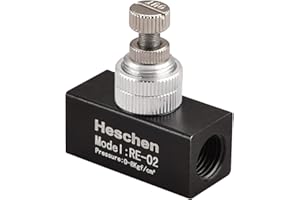 Heschen pneumatico flusso valvola di controllo della velocità re-02 1/4 PT Port, taglia due posizione