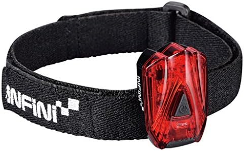 Saftey Light Infini I – 260 Lava Sport Black, with USB Connector (1 Piece)