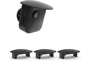 TIUIHU Weatherproof Protective Cover for Blink Outdoor 4/Outdoor 2K+ camera (newest gen), Snow and Sun Rain Shade Cover for New Blink Outdoor, Black-3 pcs