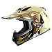 Produktbild GTYW Motorrad Helm Outdoor-Fahrt Offroad-Helm Schutzhelm MX315 Metal Plated Helm Offroad-Helm M-L,C-L=59-60cm