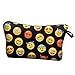 Magideal Fashion travel Makeup Cosmetic Bag Full Print Portable Travel Pouch emoji RS.365.00