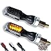 Produktbild LED MINI MICRO BLINKER TINY GM MOTORRAD SCHWARZ SMOKE GETÖNT KURZ CUSTOM HARLEY HONDA KAWASAKI SUZUKI YAMAHA