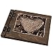Produktbild Sepia Herz Fotoalbum Holzalbum Alben aus Holz unvergessliche Geschenke ewige Erinnerung