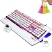 Produktbild Normia Rita Alloy Backlight Game Mechanical Keyboard Cherry MX Black with Big Hand Holder - White