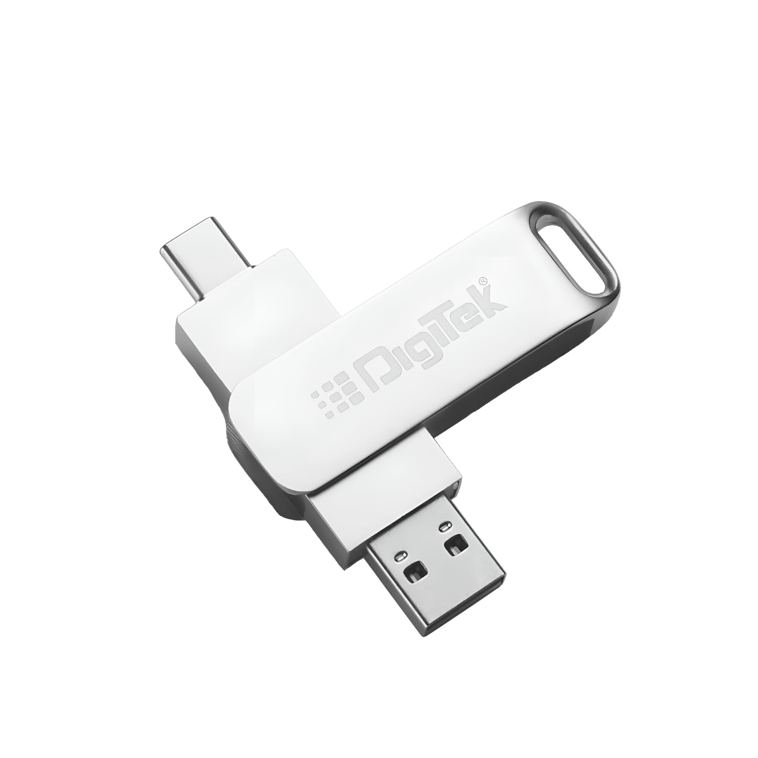 Digitek (DDUD 128GB 3.2) Dual Drive U Disk USB V3.2 Pen Drive 128GB (USB A & Type C)