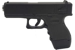 Saigo Defense Pistola a Pallini Airsoft/Molla G.16 / Colore: Nero/Materiale: Metallo/Potenza 0,3 Joule