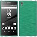 Produktbild PhoneNatic Case für Sony Xperia Z5 Hülle Silikon grün brushed + 2 Schutzfolien