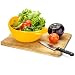 Food strainer rinse bowl for washing Rice Pulses Fruits Vegetable Noodles Pasta colander Good Quality & Perfect Size for Storing and Straining plastic drain Vegetable fruit basket - Yellow Colour RS.269.00