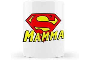 WRIOL Open Island TAZZA NATALIZIA colazione per natale. Idea regalo per la festa della Mamma. in Ceramica Ultra White, Mug 350ml