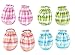 Baby Basics Multicolor Soft Cotton Striped Mittens - Pack Of 4 RS.129.00