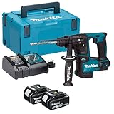 martillo ligero metabo Empuñadura auxiliar con tope de profundidad ajustable.
