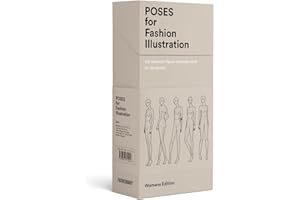 Poses for Fashion Illustration (Card Box): 100 essential figure template cards for designers