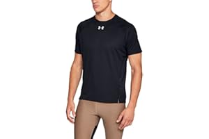 Under Armour Oddychający T-shirt z ultralekkiego materiału, wygodna koszulka sportowa o ściśle przylegającym kroju. Mężczyźni UA Qualifier