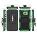 Produktbild Galaxy Note5 Hülle, Note 5 Kickstand Case, Dual Layer Drop Schutz Handyhülle mit Gürtel Clip Holster für Samsung Galaxy Note 5