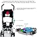 Baby Stroller iSafe Media Viewing Buggy Pushchair - Black Complete With + Deluxe 2in1 footmuff + Raincover
