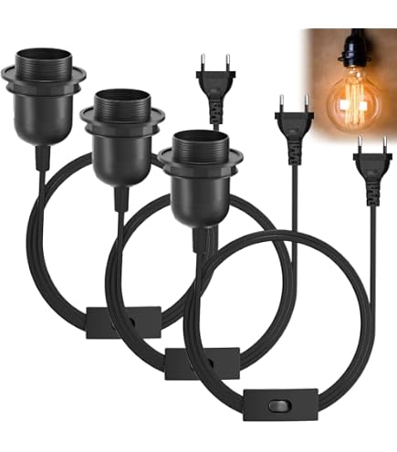 Lot De 2 Douilles à Vis E27 Pour Ampoule - Support Lampe 5A - Sans Marque