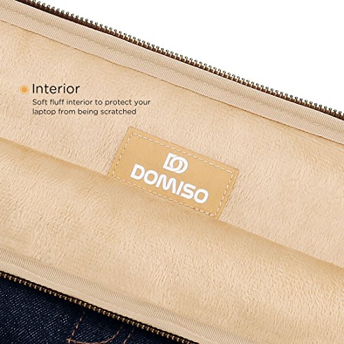 DOMISO 13 – 13.3 Zoll Einzigartiges und Stilvolles Laptop Sleeve Comfort Notebook Schutzhülle Schutzfolie Tasche für 13″ MacBook Pro Retina Display / 13″ MacBook Air / 12.9″ iPad Pro / 13″ MacBook Air / 13.5″ Microsoft Surface Book , Blau - 5
