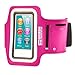 Produktbild AllThingsAccessory® Rennen Sport Sweatproof Armband Hülle Case + Schlüsselhalter für iPod Nano 7th Generation, mit veränderbarer Länge, Safey Design, geeignet für Bewegung, Gymnastik, Jogging, Workout, Rad fahren, Wandern, Kanusport, Wandern, Reiten, Garten, Golf, Einkaufs, Rollerblading, Downhill & Langlaufen, Hausarbeit und mehr