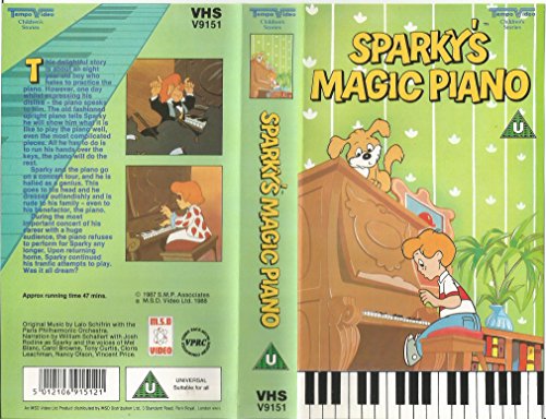 Preisvergleich Produktbild Tempo:Sparky'S Magic Piano.Video [VHS]