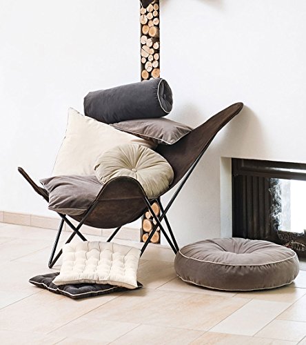 Pichler Kissenhülle – MELVA – anthrazit – 51 x 51 cm - 2