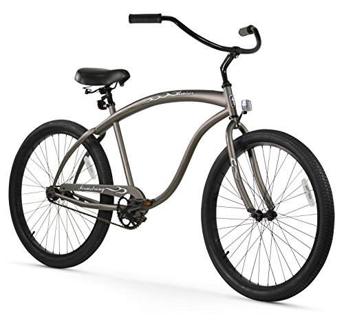 Firmstrong Bruiser Man Single Speed Beach Cruiser Bicycle 26 Inch