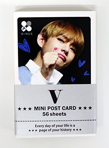 BigHit Entertainment V TAEHYUNG BTS BANGTAN Ragazzi - MINI cartolina PHOTOCARD impostare 56pcs