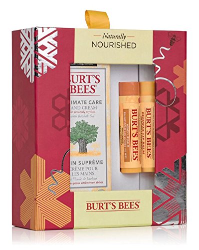 Burt's Bees Naturally Nourished Collection, 3-Piece Gift Set