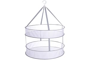 Kanyka Rete Asciutta Pieghevole, Rete di Asciugatura Appesa, Rete Secca per Erbe, Rete per Stendibiancheria per Piante,​ Rete di Asciugatura Pieghevole ​Rete per Vestiti