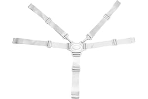 TOPINCN 5-punktowy pas do wózków dziecięcych, uniwersalny, pas bezpieczeństwa do fotelika dziecięcego, krzesełko do karmienia