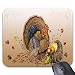 Produktbild Happy Thanksgiving Turkey Mouse Pads Non-Slip Rubber