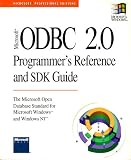 Image de ODBC 2.0 PROGRAMMER'S REFERENCE AND SDK GUIDE