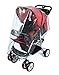 Ubesta Fashion Universal Waterproof Plastic Cover For Baby Carriage Stroller To Protect Child From Rain Wind