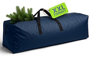 AMARI ® Aufbewahrungstasche für Weihnachtsbaum – XXL Tasche für künstlichen Tannenbaum bis 220 cm – robuste Weihnachtsbaum Hülle mit Reißverschluss & Tragegriffen